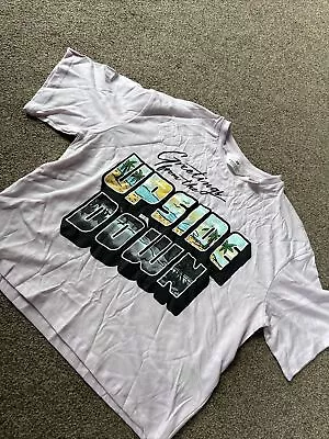 Buy H&M Girls Stranger Things Upside Down Cropped T-shirt 12-14 Years  • 5.99£