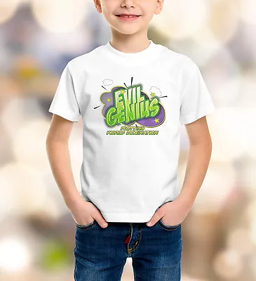 Buy Childrens Evil Genius T-Shirt • 6.50£