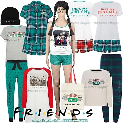 Buy FRIENDS PYJAMAS, Tartan, Cami, Photo-Print, Official Pajamas Central Perk TV • 15.94£