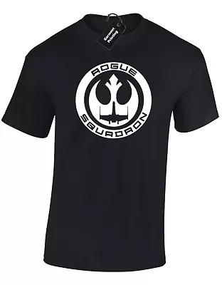 Buy Rogue Squadron Mens T Shirt Star Trooper Storm Wars Rebel Fighter X Wing Jedi • 7.99£