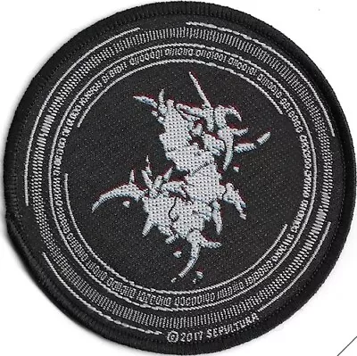 Buy SEPULTURA Binary Circular : Woven SEW-ON PATCH 100% Official Licensed Merch • 3.43£