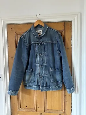 Buy Levis Made & Crafted Type 1 Trucker Denim Jacket Size Large • 65£