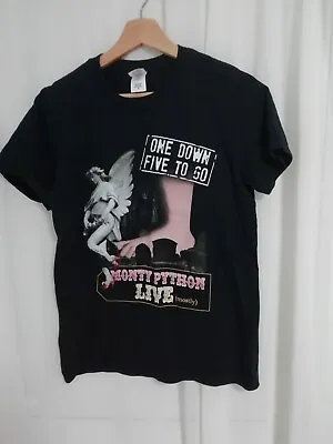 Buy Monty Python Rare Live 2014 One Down Five To Go Black T-shirt Size Small • 9.99£