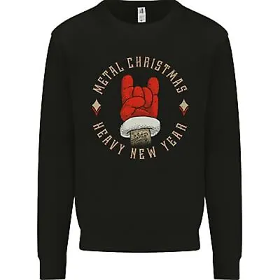 Buy Metal Christmas Heavy Rock Music Guitar Kids Sweatshirt Jumper • 15.99£