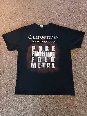 Buy Eluveitie T-shirt - Gildan Size L - Heavy Folk Metal - Turisas Finntroll  • 4.99£