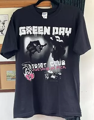Buy Vintage Green Day Idiot Club Awesome As FK Punk Rock Band T Shirt M • 32£