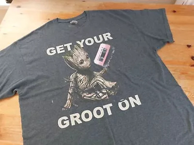 Buy Gildan Marvel Guardians Of The Galaxy Groot T-shirt Size XXL • 7.50£