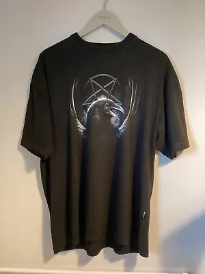 Buy Spiral Raven Witchcraft T-Shirt Size XL Front/Back Print • 6.99£