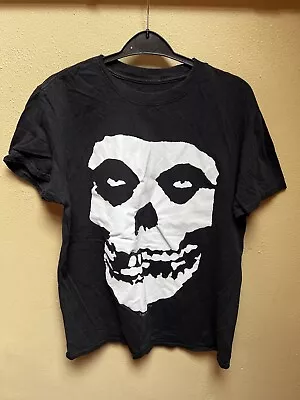 Buy Misfits Band T Shirt Front And Back Print Size M/L Unisex  • 8.78£