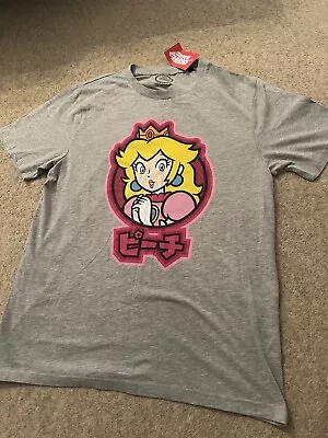 Buy BNWT Men’s NINTENDO Princess Peach T Shirt Size M • 5.99£