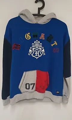 Buy Marks And Spencer Harry Potter Hoodie Unisex Size S  Blue Hogwarts Reto Causal  • 14.99£