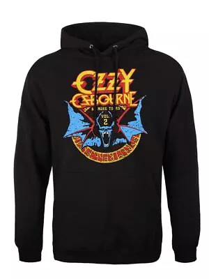 Buy Hoodie Ozzy Osbourne Bat Circle Pullover Men's Black • 32.99£