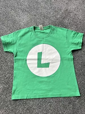 Buy Luigi T-shirt Age 5-6 • 1£