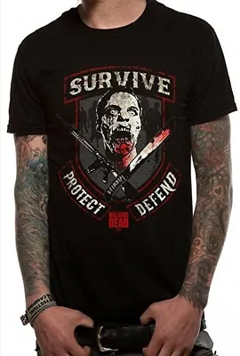 Buy The Walking Dead Survive Walkers Zombies Official T Shirt  • 9.99£
