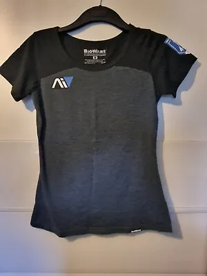 Buy Ladies Size M Mass Effect Pathfinder Black & Grey Fitted T-Shirt BioWare 2017 • 27.99£