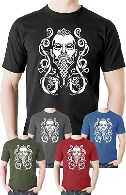 Buy Valhalla Viking T-Shirt Norse Mythology Odin Thor Loki Ragnar Tee • 15.50£