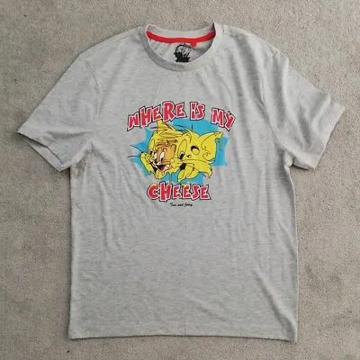 Buy Tom And Jerry X Primark - Where Is My Cheese T-shirt - Men's L - BNWOT • 1.99£