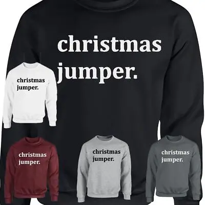 Buy Christmas Jumper Men Kids Sweatshirt Funny Christmas Santa Xmas Ugly Jumpers • 14.99£