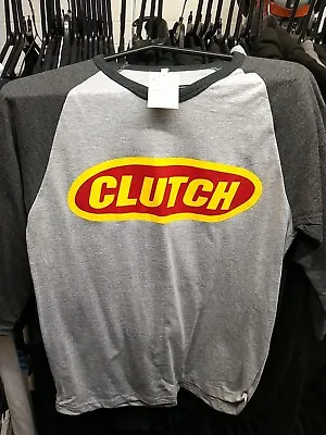 Buy Clutch Classic Logo Baseball Longsleeve T-shirt Medium Metal Rock Thrash Death • 13.30£