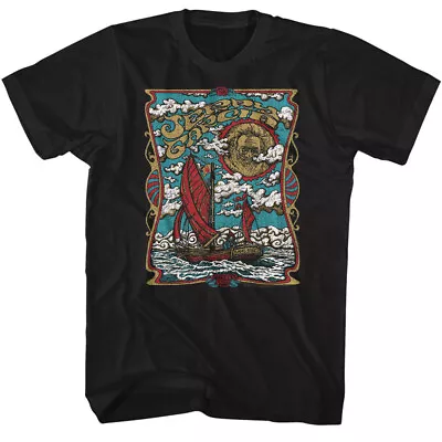 Buy Grateful Dead Jerry Garcia Band Sans Souci Boat Men's T Shirt Psychedelic Rock • 40.39£