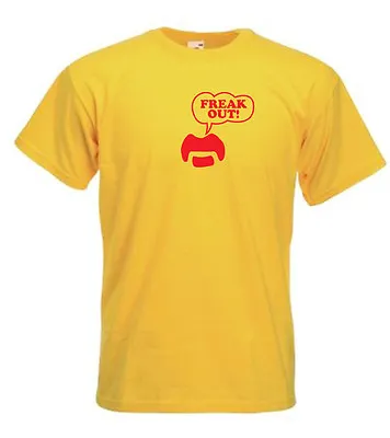 Buy Frank Zappa Freak Out Moustache Inspired Retro Tshirts Men, Unisex Fit, Kids • 12.99£