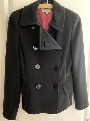 Buy M&S Jacket. Size 8.  Short Peacoat Style BlackJacket 8 Buttons. Classic/Quality. • 44£