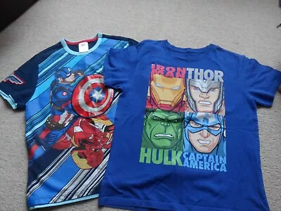 Buy Boys T.shirts X 2. Marvel/Disney. Age 11-12. • 2£