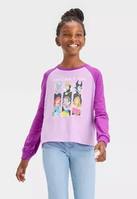 Buy Disney~ NEW♈Girls Printed Tee Princess Size XS ~Fuchsia/pink Once Upon A Time • 6.68£