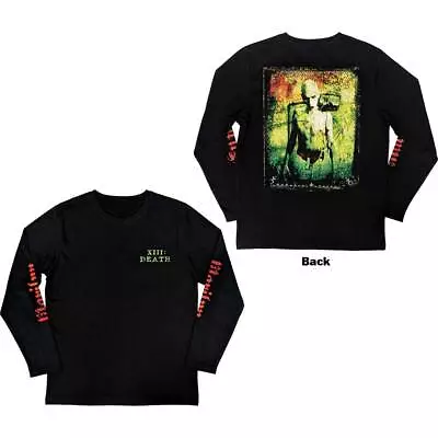Buy Marilyn Manson Unisex Long Sleeve T-Shirt: Death (Back & Sleeve Print) OFFICIAL  • 27.44£