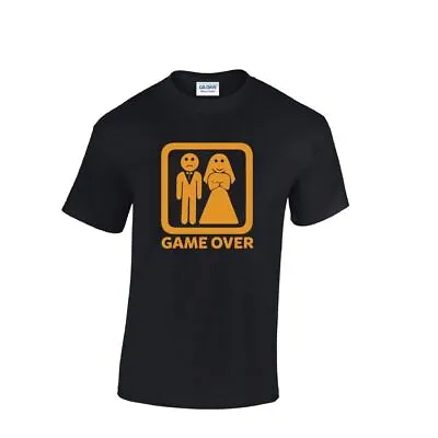 Buy Game Over T-Shirt Funny Novelty Gamer Wedding Birthday Present Unisex Adult • 8.99£
