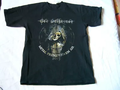 Buy GOD DETHRONED – Rare Old 2015 Metal Frenzy... T-Shirt!!! Black Death Metal, 04-2 • 23.46£