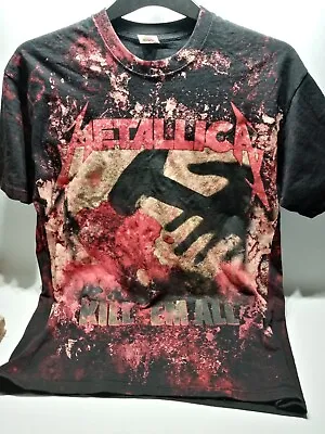 Buy Metallica Kill Em All T Shirt Large All Over Print  • 55£