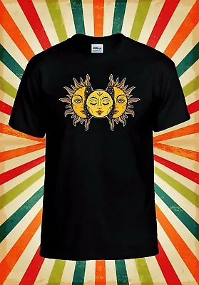 Buy Sun And Moon Solar Eclipse Retro Men Women Vest Tank Top Unisex T Shirt 2594 • 9.95£