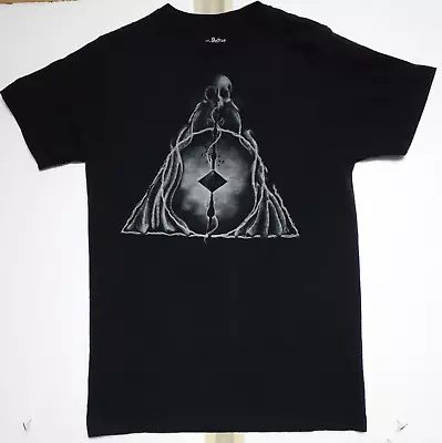Buy Harry Potter Deathly Hallows Symbol T Shirt  Sz M • 14.04£