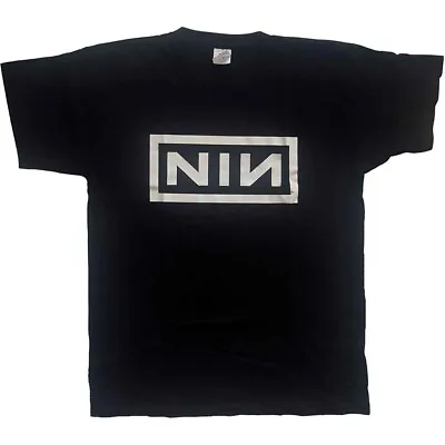 Buy Nine Inch Nails Classic Logo Black Unisex T-Shirt New & Official Rock Merch 2XL • 13.94£