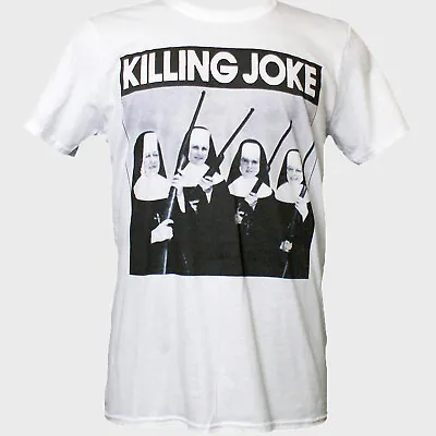 Buy Killing Joke Industrial Punk Rock Short Sleeve White Unisex T-shirt S-3XL • 14.99£