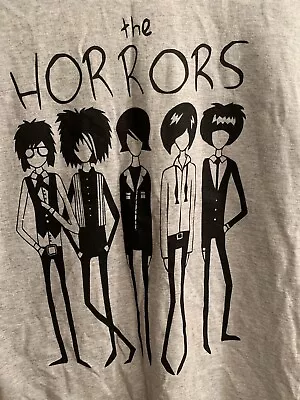 Buy The Horrors UK Tour Merch Tee Shirt - Small - New & Unworn • 14.95£