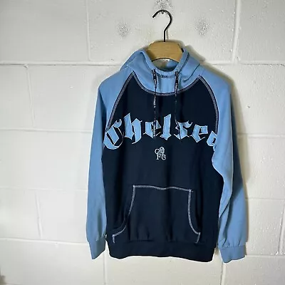 Buy Vintage Chelsea FC Hoodie Mens Small Blue Football Retro Pullover 90s Sweatshirt • 23.95£