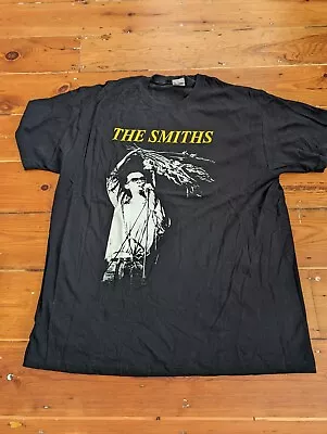 Buy Vintage The Smiths Morrissey Shirt Size XL Fruit Of The Loom Flowers • 2.20£