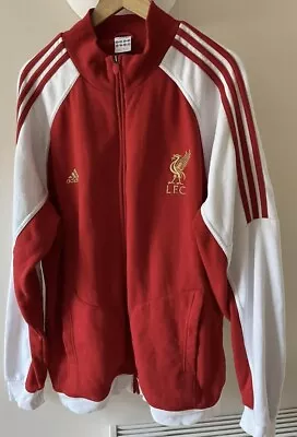 Buy Rare Vintage Adidas Liverpool Zipped Jacket Size XXL • 18£