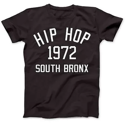 Buy New Hip Hop Music Bronx 1972 T-Shirt 100% Premium Cotton Rap Grandmaster Flash • 10.99£