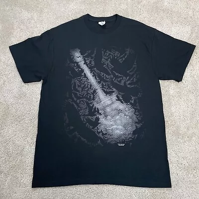 Buy Liquid Blue T Shirt Mens Large Grunge Guitar Crows Bird Goth Tee Unisex Adults • 19.99£