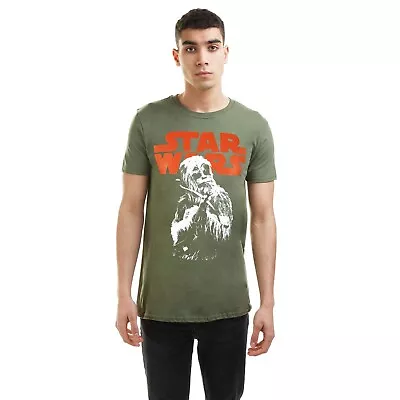 Buy Official Star Wars Mens Chewbacca Crossbow T-shirt Green S - XXL • 13.99£