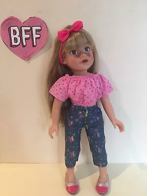 Buy 18” Dolls Clothes - Gypsy Top - Trousers Outfit - Fits Designer A Friend Dolls • 7£