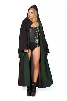 Buy Black Milk Clothing Official Harry Potter SLYTHERIN HOUSE SWIMSUIT Bodysuit XS • 15£