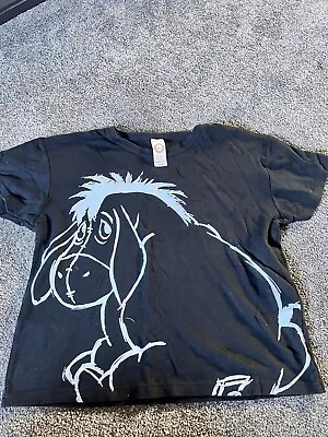 Buy Disney Eeyore Black T-shirt • 5£