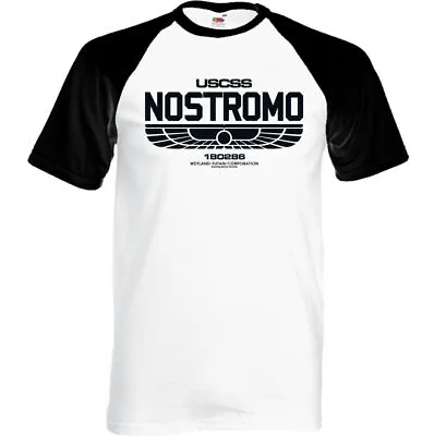 Buy Nostromo T-Shirt Alien Film 180286 Mens Movie USCSS Weyland-Yutani Sci-fi • 11.95£