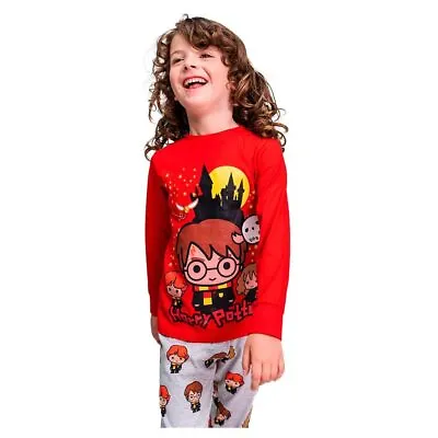 Buy Children`S Pyjama Harry Potter Red (Size: 4 Years) NEW • 12.47£
