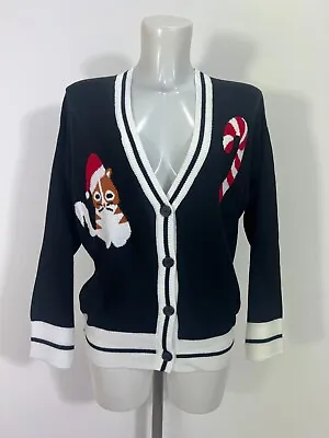 Buy Ladies New Ex C&A Christmas Cardigan  Size  S - XL • 16.99£