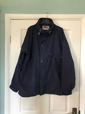 Buy Samurai Waterproof Sportswear Zipped Navy Blue Jacket Size Small Adult • 3.99£